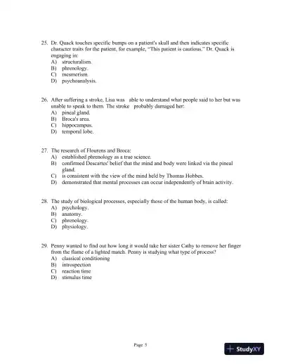 Psychology Third Edition Test Bank - Page 12 preview image