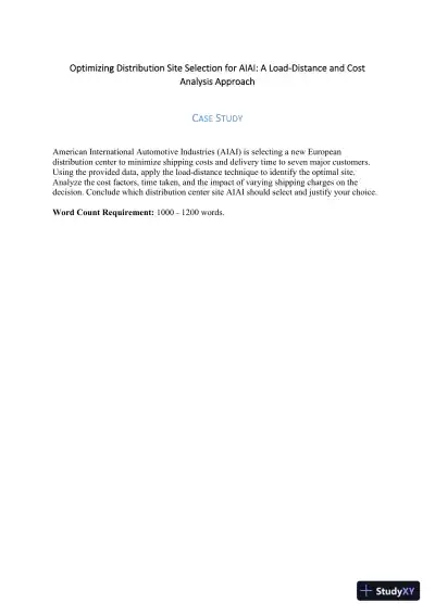 Optimizing Distribution Site Selection for AIAI: A Load-Distance and Cost Analysis Approach - Page 1 preview image