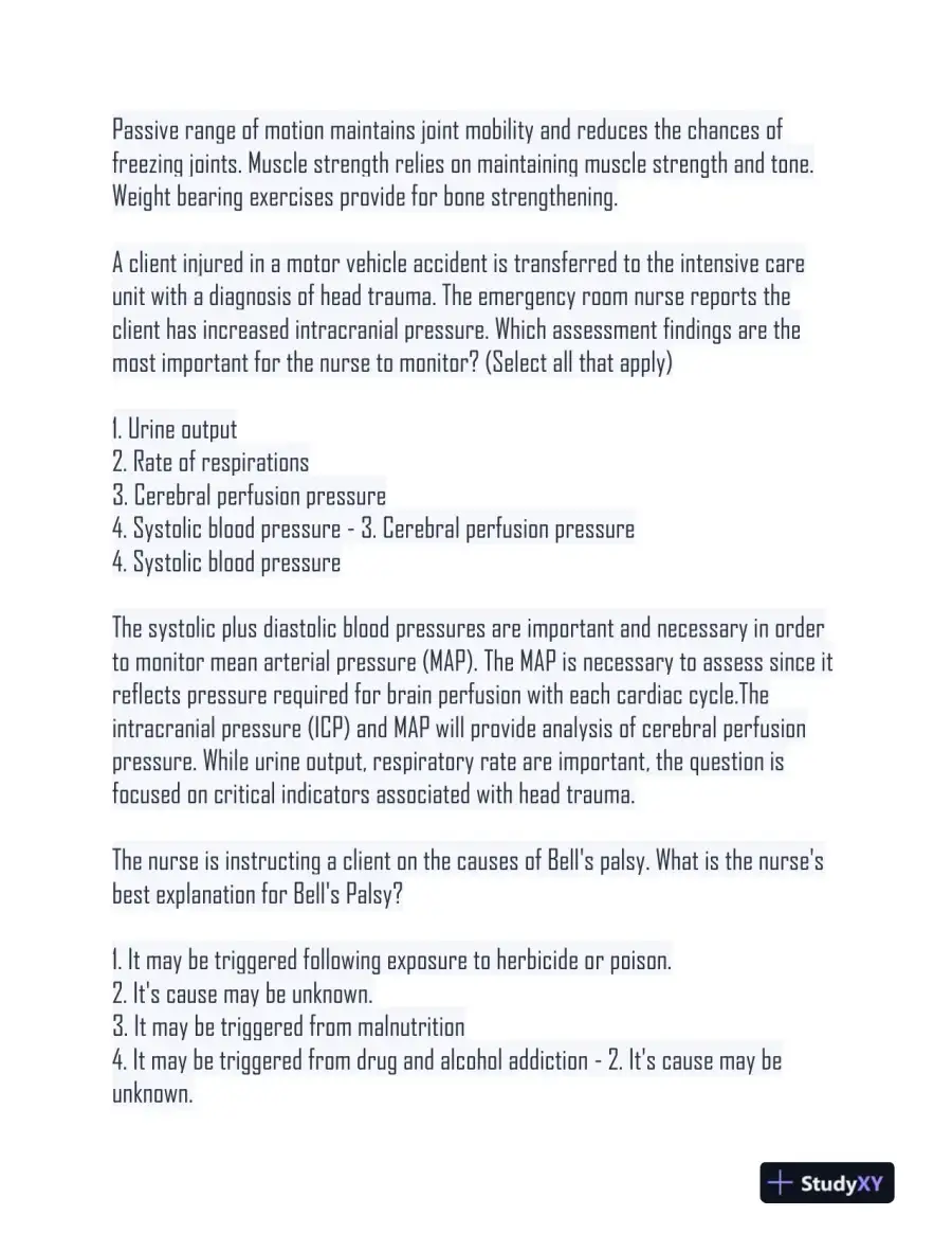 NURS480 Comprehensive Practice Exam With Answers (189 Solved Questions), page 11