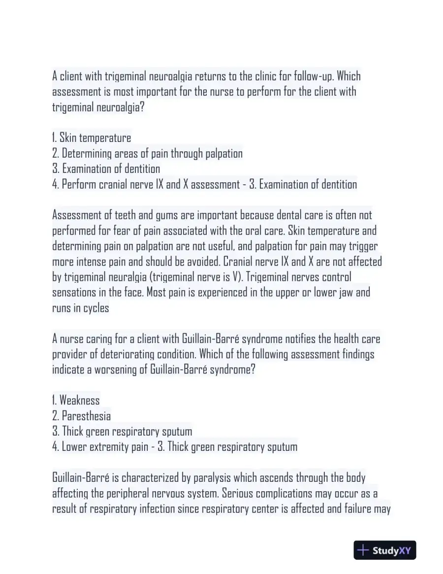 NURS480 Comprehensive Practice Exam With Answers (189 Solved Questions), page 8