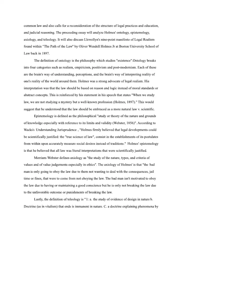 The Path of the Law, page 2