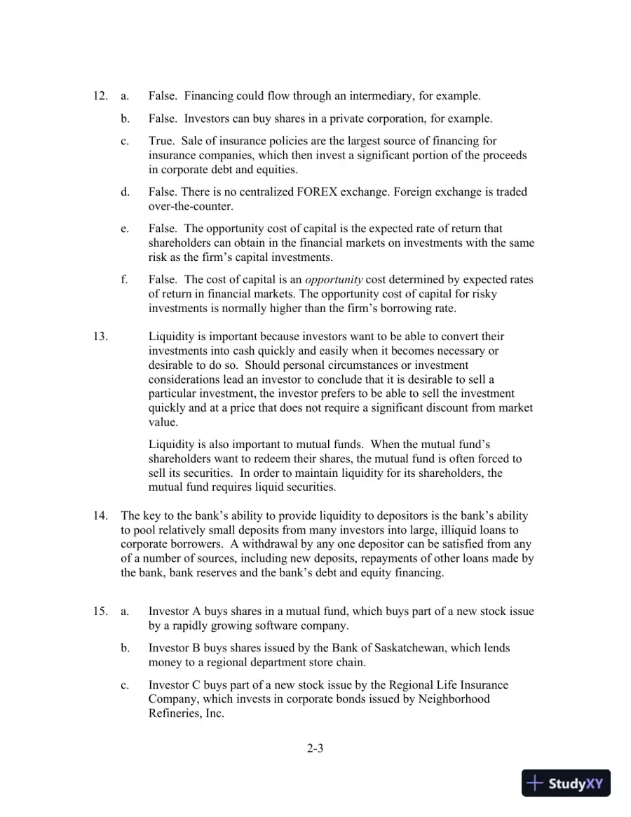Solution Manual For Fundamentals Of Corporate Finance, Seventh Canadian Edition, page 15