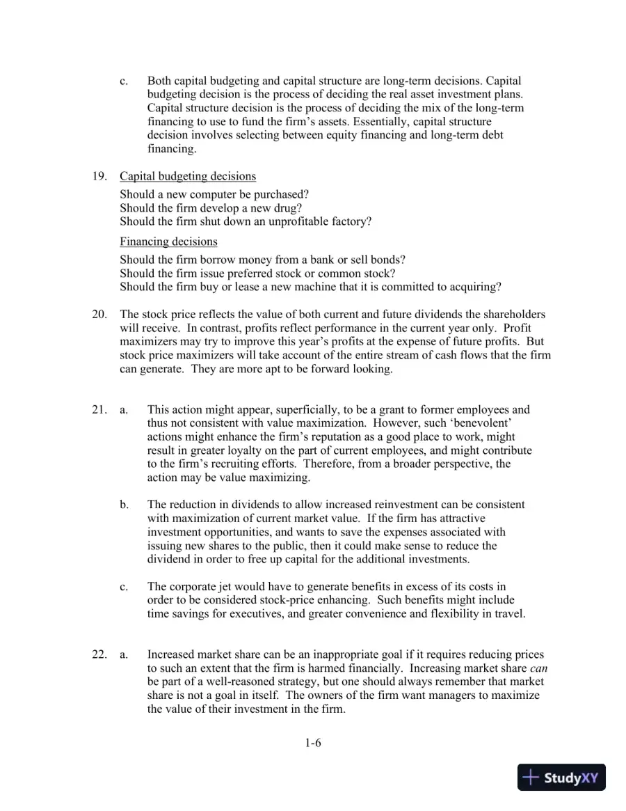 Solution Manual For Fundamentals Of Corporate Finance, Seventh Canadian Edition, page 7