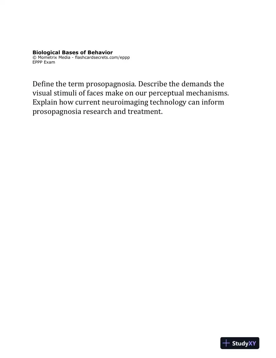 EPPP Flashcard Study System: EPPP Test Practice Questions and Exam Review (2020), page 7