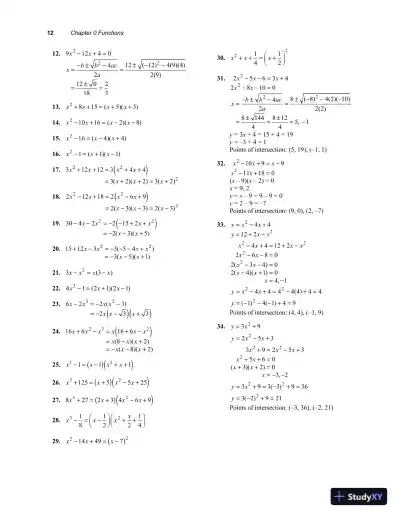 Solution Manual for Calculus and Its Applications, 14th Edition - Page 16 preview image