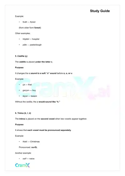 French I - Pronunciation - Page 3 preview image