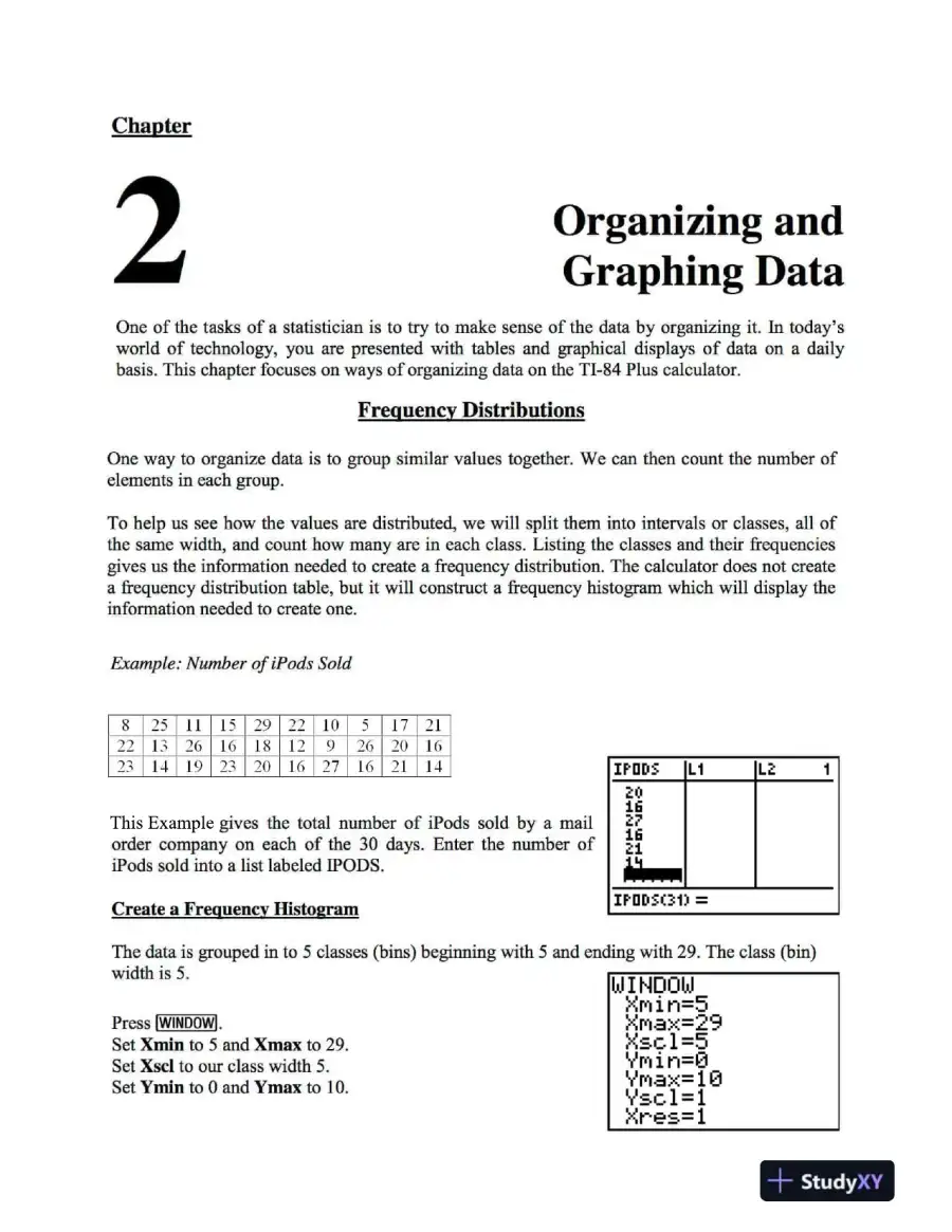 Lecture Notes for Introductory Statistics, 9th Edition, page 10