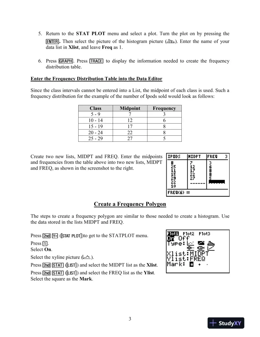 Lecture Notes for Introductory Statistics, 9th Edition, page 12