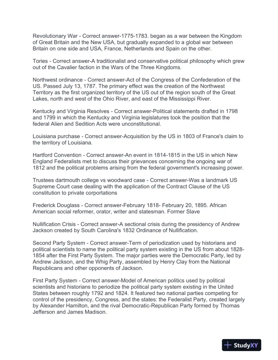 UGA History Exemption Test With Answers (394 Solved Questions), page 4