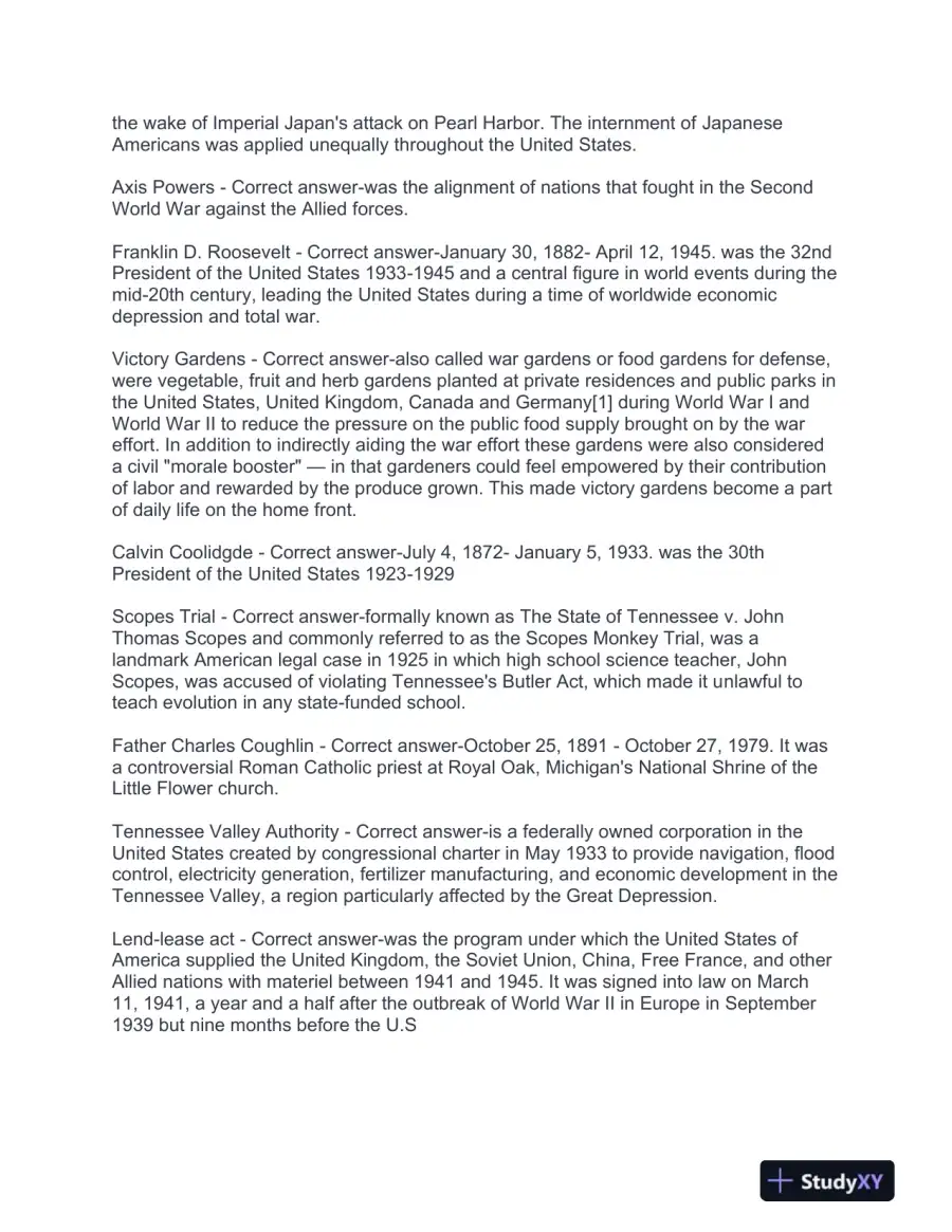 UGA History Exemption Test With Answers (394 Solved Questions), page 9