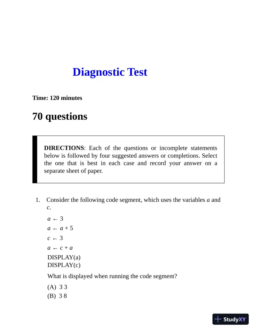 AP Computer Science Principles with 3 Practice Tests (2021), page 15
