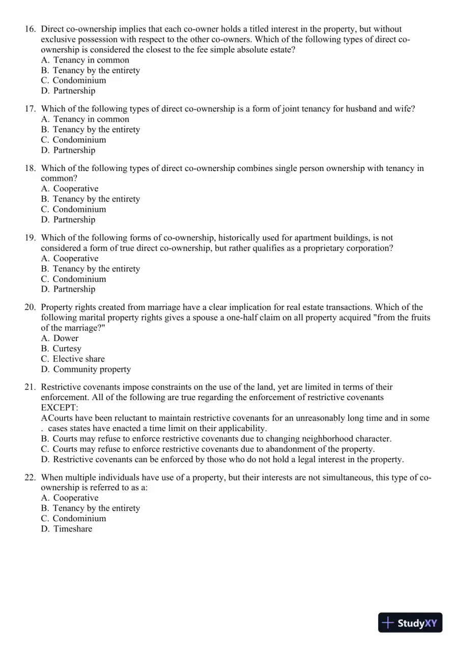 Real Estate Principles: A Value Approach (The Mcgraw-hill/Irwin Series in Finance, Insurance, and Real Estate) 3rd Edition Test Bank, page 12