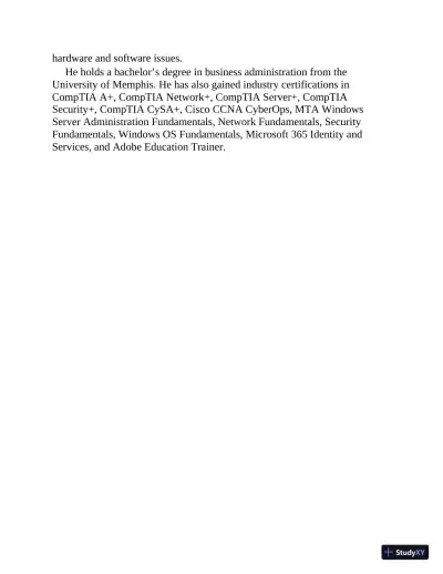 CompTIA Server+ SK0-005 Certification All-in-One Exam Guide, 2nd Edition (2021) - Page 6 preview image