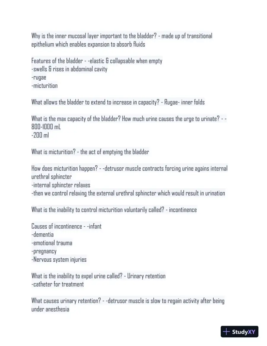 2024 BIOD 152 - Portage Learning Anatomy and Physiology Module 1-7 Exam With Answers (159 Solved Questions), page 6