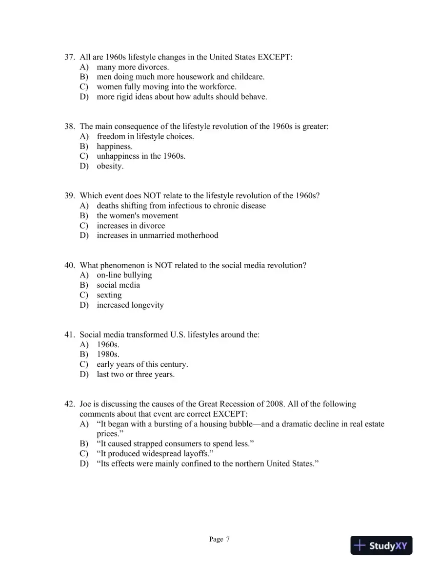 Experiencing the Lifespan Fourth Canadian Edition Test Bank, page 16