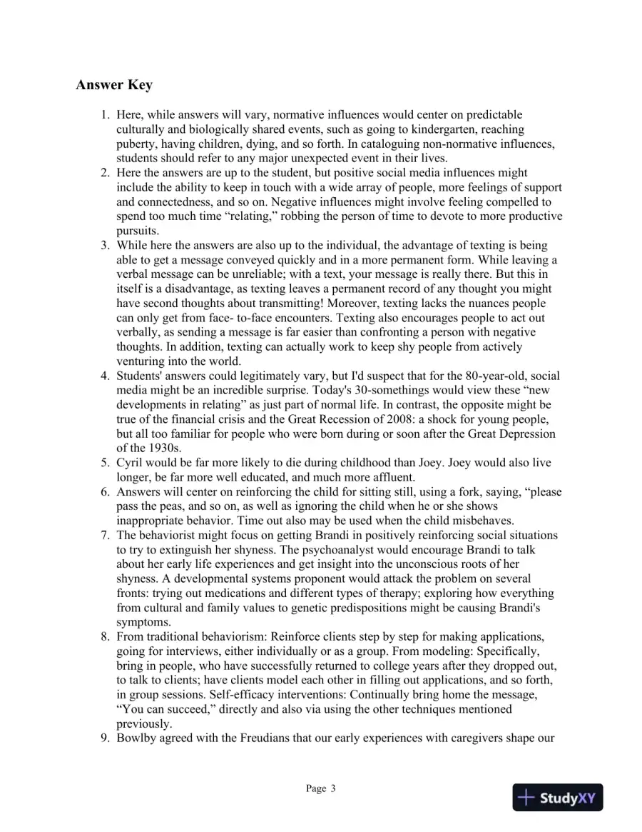 Experiencing the Lifespan Fourth Canadian Edition Test Bank, page 4