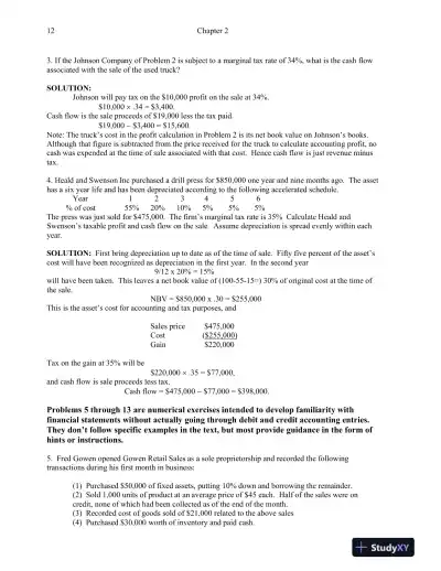 Practical Financial Management, 8th Edition Solution Manual - Page 13 preview image