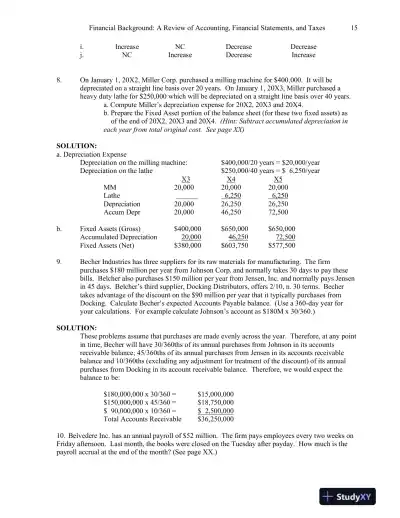 Practical Financial Management, 8th Edition Solution Manual - Page 16 preview image