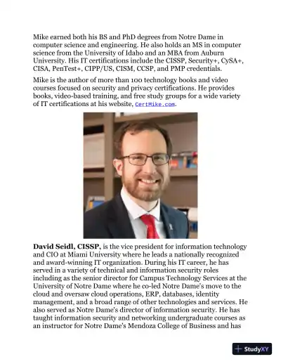 ISC2 CISSP Certified Information Systems Security Professional Official Practice Tests, 4th Edition (2024) - Page 10 preview image