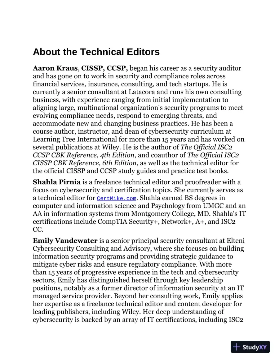 ISC2 CISSP Certified Information Systems Security Professional Official Practice Tests, 4th Edition (2024), page 12