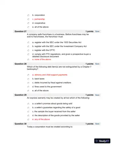 Business Law: Intellectual Property, Contracts, And Corporate Structures - Page 9 preview image