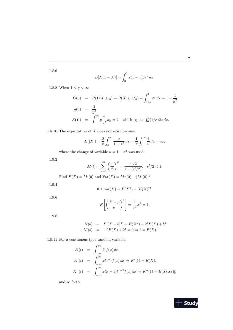 Solution Manual For Introduction To Mathematical Statistics, 7th Edition, page 10