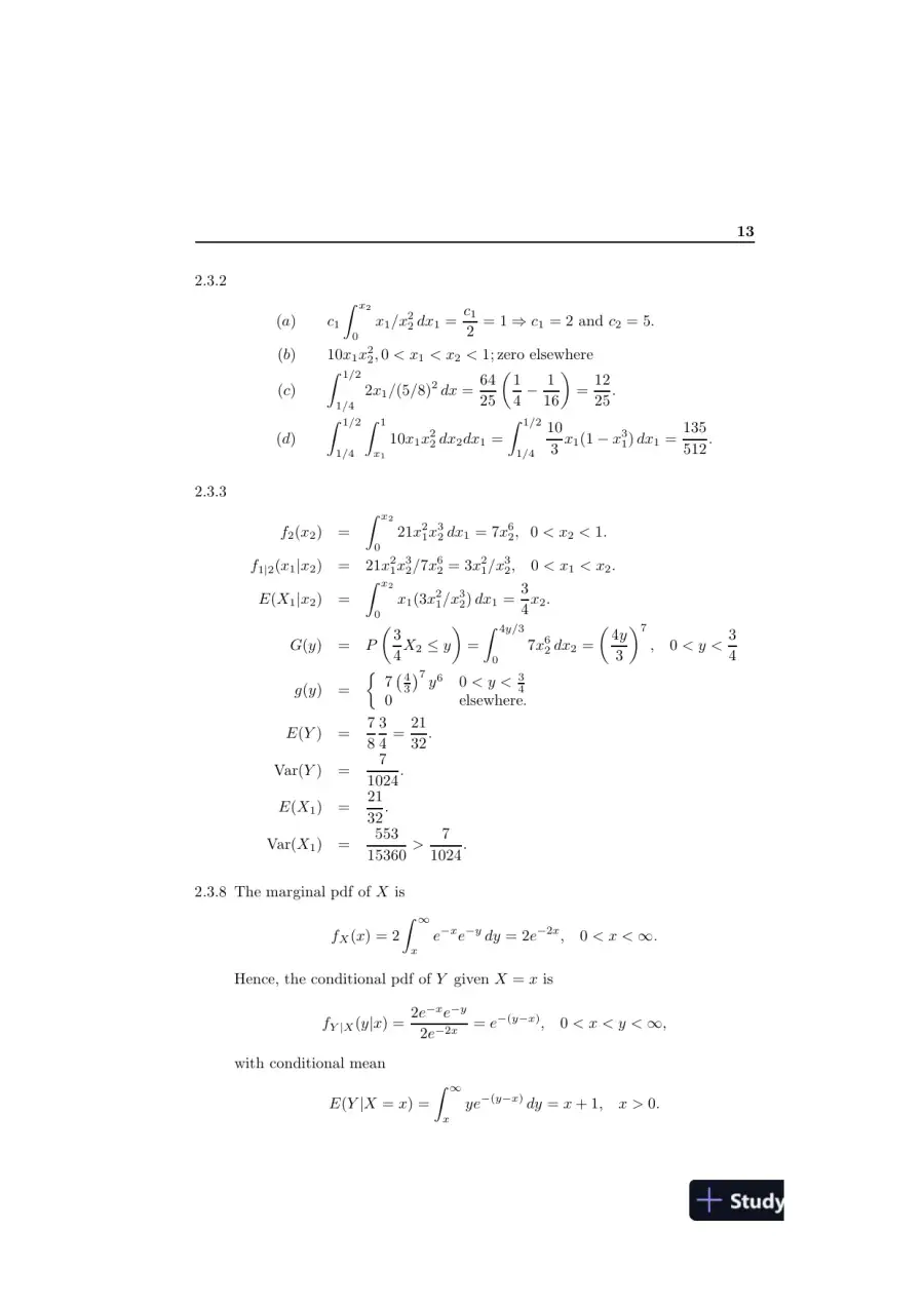 Solution Manual For Introduction To Mathematical Statistics, 7th Edition, page 16