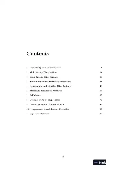 Solution Manual For Introduction To Mathematical Statistics, 7th Edition - Page 3 preview image