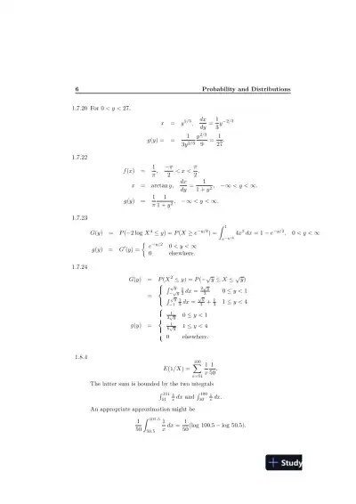 Solution Manual For Introduction To Mathematical Statistics, 7th Edition - Page 9 preview image