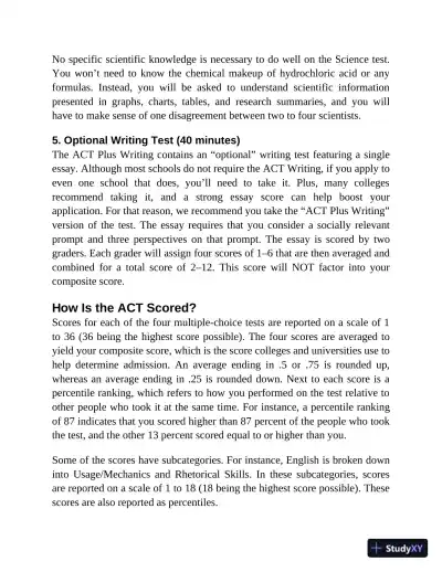 Princeton Review ACT Premium Prep 2022 8 Practice Tests + Content Review (2022) - Page 19 preview image