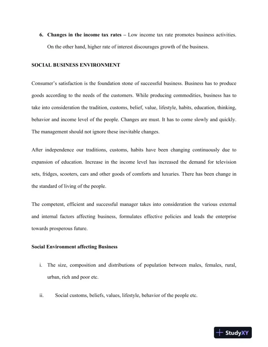 An Analysis of Business Environments and Organizational Structures, page 4
