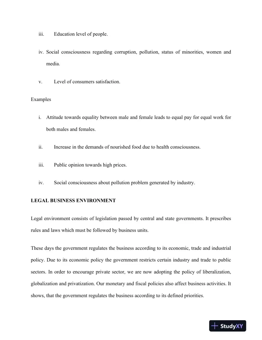 An Analysis of Business Environments and Organizational Structures, page 5