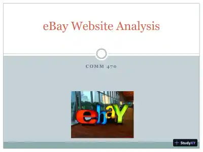 EBookMart E-Commerce Business Idea - Page 1 preview image