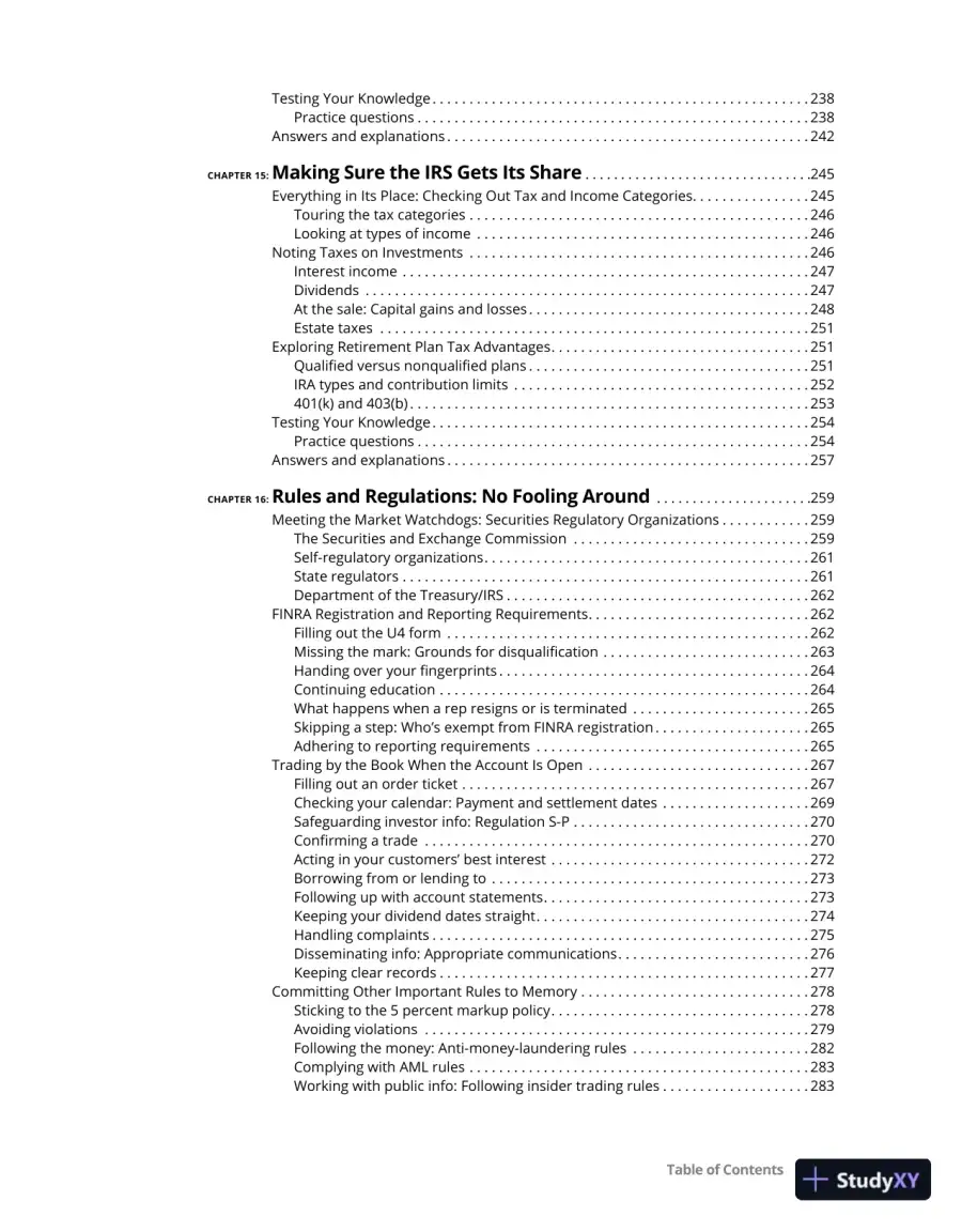 SIE Exam 2025/2026 For Dummies (2024), page 14