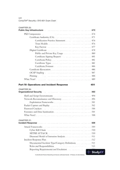 CISSP Exam Cram, 5th Edition (2021) - Page 21 preview image