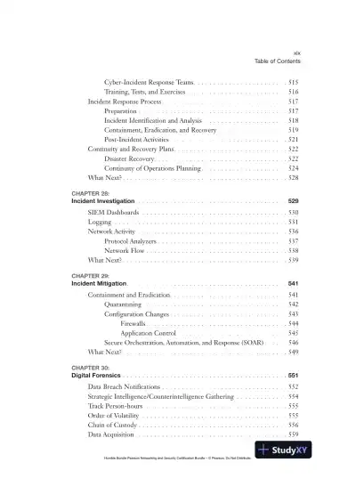 CISSP Exam Cram, 5th Edition (2021) - Page 22 preview image
