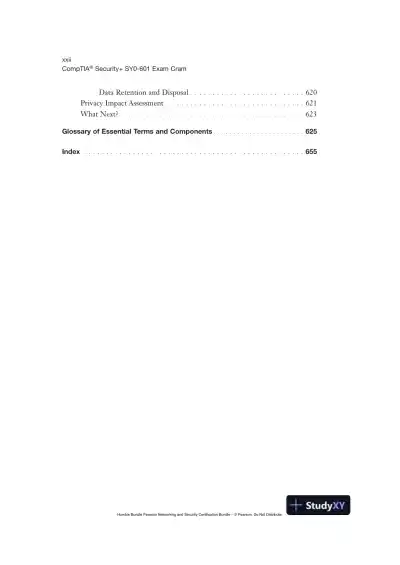 CISSP Exam Cram, 5th Edition (2021) - Page 25 preview image