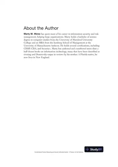 CISSP Exam Cram, 5th Edition (2021) - Page 26 preview image