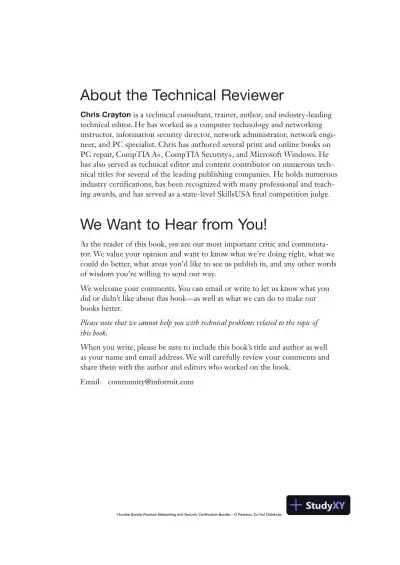 CISSP Exam Cram, 5th Edition (2021) - Page 28 preview image