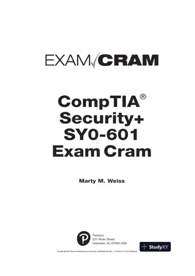 CISSP Exam Cram, 5th Edition (2021) - Page 4 preview image