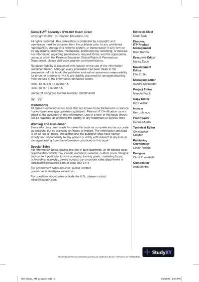 CISSP Exam Cram, 5th Edition (2021) - Page 5 preview image