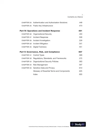 CISSP Exam Cram, 5th Edition (2021) - Page 8 preview image