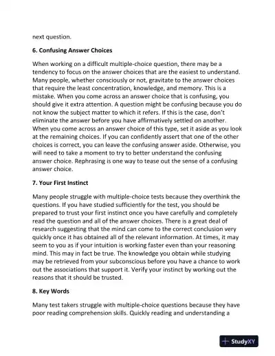 PAX Study Guide Book 2020 and 2021: NLN PAX RN and PN Study Guide 2020 and 2021 - Page 12 preview image