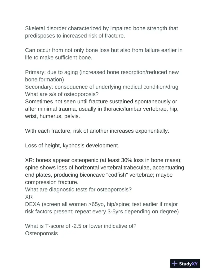 NR601 Nursing Midterm Exam With Answers (200 Solved Questions), page 9