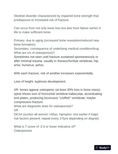 NR601 Nursing Midterm Exam With Answers (200 Solved Questions) - Page 9 preview image