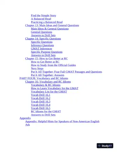 GMAT Foundations of Verbal: Practice Problems in Book (2020) - Page 8 preview image