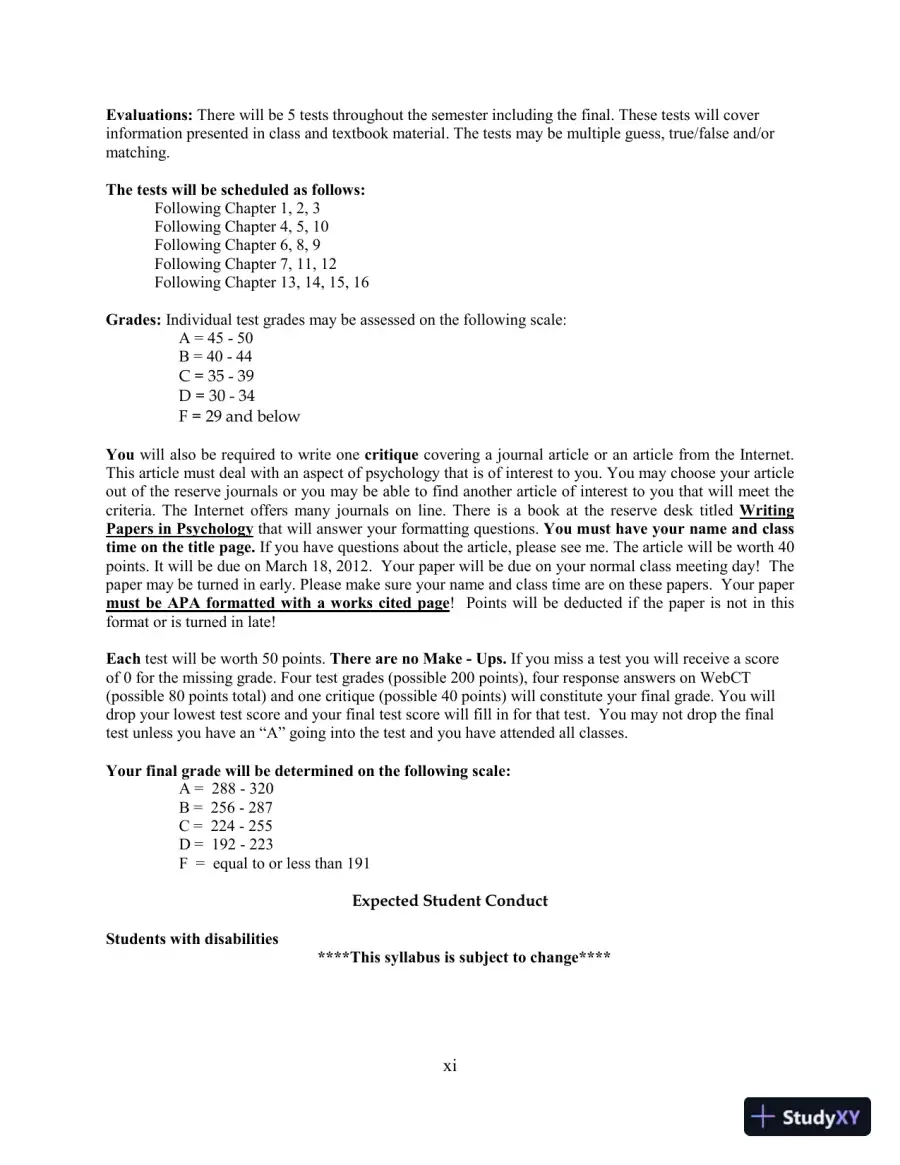 Psychology: From Inquiry To Understanding, Second  Canadian Edition Class Notes, page 12