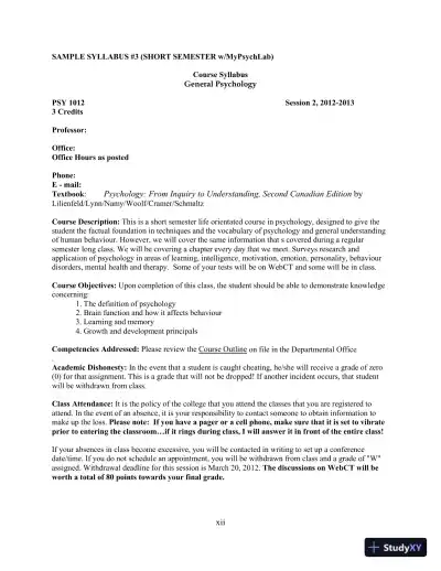 Psychology: From Inquiry To Understanding, Second Canadian Edition Class Notes - Page 13 preview image