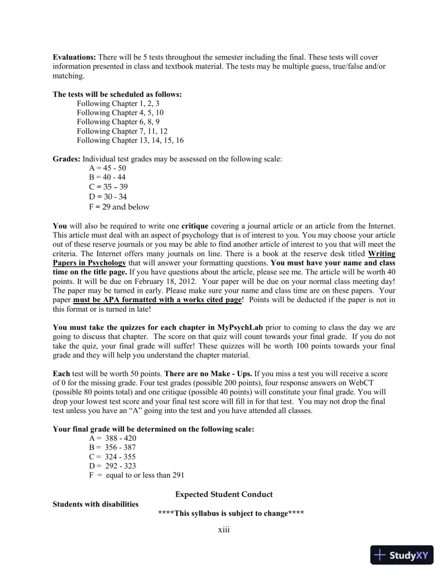 Psychology: From Inquiry To Understanding, Second  Canadian Edition Class Notes, page 14