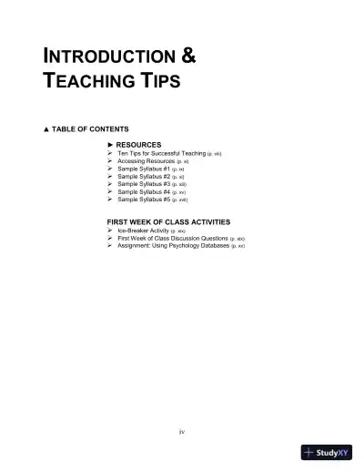 Psychology: From Inquiry To Understanding, Second Canadian Edition Class Notes - Page 5 preview image